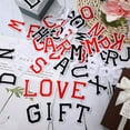 thumbnail image 3 of 78 Pieces Iron on Letter Patches, Alphabet Applique Patches A-Z Letter Repair Patches for Hats, Shirts, Shoes,Jeans,Bags, 3 of 5