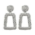 thumbnail image 1 of Pendientes de aleación trapezoidal geométrica hueca a la moda para mujer Wmkox8yi sjalhkljlk4208, 1 of 3