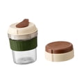 thumbnail image 3 of jifeng Iced Coffee Cup with Ice Tray Bottle Ice Drink Mug Tumbler Iced Beverage Cup, 3 of 9