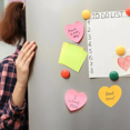 thumbnail image 4 of Heart Shaped Sticky Notes 16 Colors 16 Pads 400 Sheets Repositionable Adhesive Memo Pads For Office Home School, 4 of 6