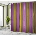 thumbnail image 4 of Ambesonne Rustic Shower Curtain, Cottage Cabin Life Print Art, 69"Wx70"L, Purple Fawn, 4 of 4