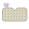 thumbnail image 1 of XMXY Car Sun Shade Windshield, Yellow Daisy Seamless Decoration Automotive Front Window Sun Visor for Cars SUV Trucks, Medium Size, 1 of 8