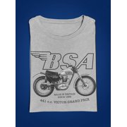 Bsa Victor Grand Prix T-Shirt Men -BSA Designs, Male 3X-Large