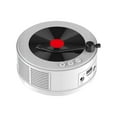 thumbnail image 1 of Mini altavoz tocadiscos con radio multifunción para mesita de noche, encimera y mesita de noche, 1 of 9
