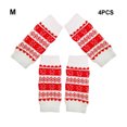 thumbnail image 4 of Maoww 4pack/lot Durable And Safe Pet Leg Protector Soft Texture For Cats And Dogs Xmas Snow M, 4 of 6