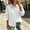 White, variant on ClodeEU Women's Collared Button Down Long Sleeve Shirt,Casual Office Blouse Dark Gray,Women's Plus L