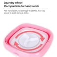 thumbnail image 5 of Lavadora plegable para ropa shaofei Mini Lavadora centrifugadora de secado color rosa, 5 of 5