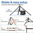 thumbnail image 6 of ZOMEI 6.6x9.8ft Adjustable Photo Backdrop Stand Kit w/Carry Bag & 6 Clips - for Studio, Weddings, Parties, Baby Photography, 6 of 13