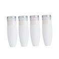 thumbnail image 4 of Raindrops  4 Pcs Empty Sub Bottle Travel Cosmetics Small Container White, 4 of 8