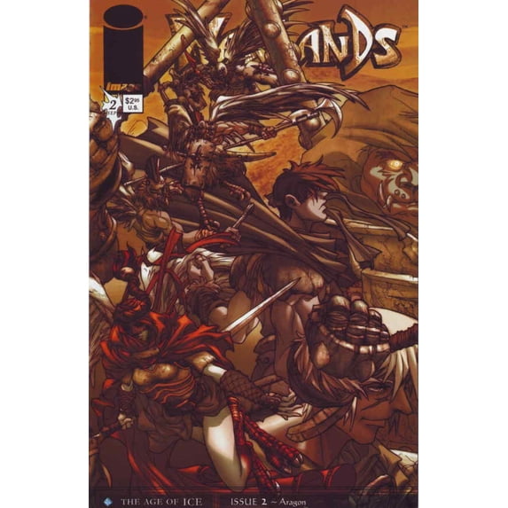 Warlands: The Age of Ice #2C VF ; Image Comic Book
