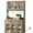 Brown, variant on DEXTRUS 71" Kitchen Pantry Storage Cabinet with Power Outlet, Drawer, Cupboard, Microwave Stand, White