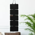 thumbnail image 4 of Houderco Organizador De Joyas Colgante De Pared En Fieltro Negro Con Múltiples Espacios Para Collares Y Pendientes, 4 of 8