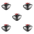 thumbnail image 3 of Espejo retrovisor para coche Scienceny gran angular 360 grados doble punto ciego Negro 5piezas, 3 of 5