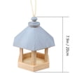 thumbnail image 2 of TEHAUX Nature Enthusiasts 1Pack Nest in Khaki Color with Wood Material for Garden and Patio 11.8x5.4x8.1in, 2 of 8