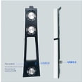 thumbnail image 4 of RGB Light Cooling Fan for PS5 Slim Console with 3 Fans, 4 of 5