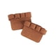 thumbnail image 5 of Guantes de levantamiento de pesas de microfibra reutilizables para hombres y mujeres Marrón sweethay, 5 of 6