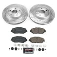 thumbnail image 1 of Power Stop Brake Kit K7895 Z23 Evolution Sport; Carbon-Fiber Ceramic Brake Pads; With Rotors/Brake Pads/Pad Shims/Stainless Steel Hardware/Hi-Temp Brake Lubricant, 1 of 7