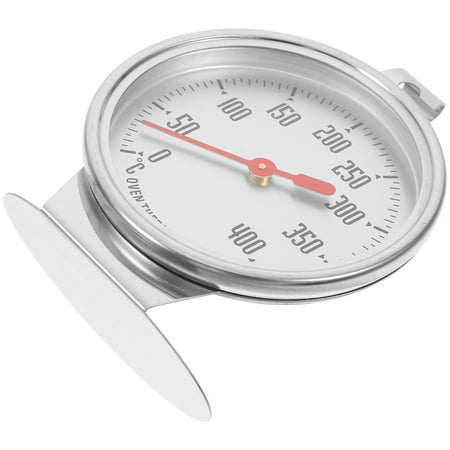 

Accurate Oven Thermometer with High Temperature Durability for Baking in Stainless Steel Silver 400℃