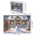 thumbnail image 2 of Christmas Snowman Holiday,Christmas Festival 1000 Piece Jigsaw Puzzle for Adults Challenging Puzzle Perfect for Game Nights - A007, 2 of 8