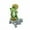 AB-Solor Power Frog & Turtle, variant on Blukids Garden Outdoor Statues Sculptures,Resin Figurines Lawn Ornaments Garden Decoration for Outside Patio Art Yard Decorations,Frog Statues Animal Sculpture Indoor Craft Ornaments Gift(Green)