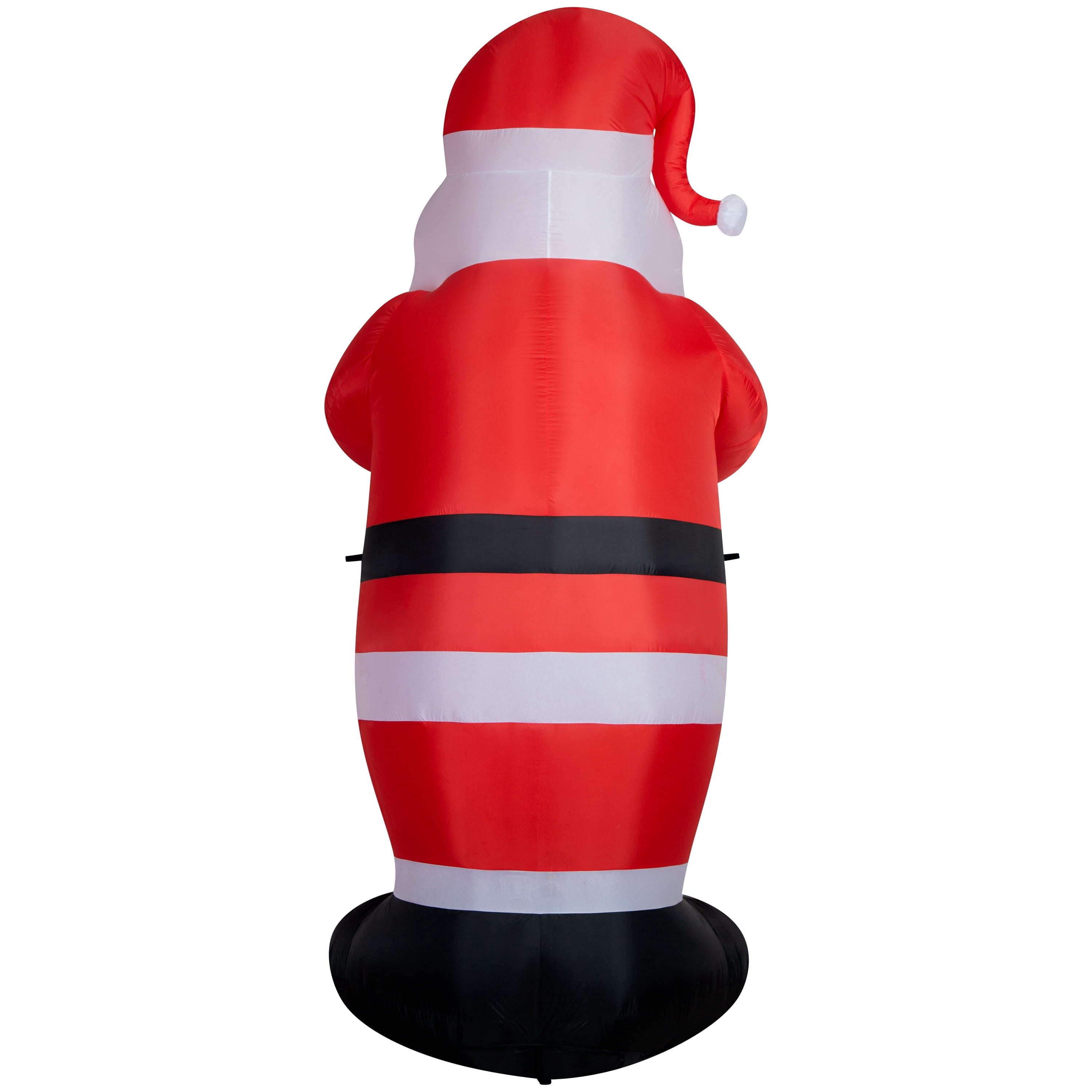 Multicolor Santa Holding Ornament Christmas Airblown Yard Inflatable, 10', by Holiday Time