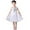 #0064-White, variant on Favoffer Flower Girl Sequin Dress Kids Party Birthday Christmas Dresses Pageant Ball Gown Mesh Puff Skirt Formal Performance Outfit Toddelr 3-15Y