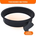 thumbnail image 4 of WhizMax 45" Fire Pit Ring,Outdoor Steel Firepit Liner DIY Wood Burning Insert for Camping Patio, 4 of 7