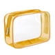 thumbnail image 2 of Bolsa de maquillaje transparente, organizador de cosméticos, soporte para accesorios de baño Amarillo, 2 of 9