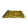 thumbnail image 2 of Ahgly Company Indoor Rectangle Abstract Yellow Modern Area Rugs, 2' x 3', 2 of 4