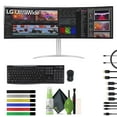 thumbnail image 1 of Monitor Gaming Curvo LG 49WQ95C-W UltraWide de 49 Pulgadas, Paquete de 144hz 5120x1440, 1 of 7
