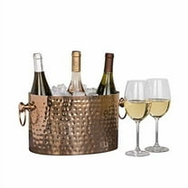 Chic Chill Handcrafted Artisan 3 bottle Champagne and Wine Chiller (Copper)
