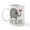 White, variant on CafePress - Bride Wedding Elephant Mug - 11 oz Ceramic Mug - Novelty Coffee Tea Cup