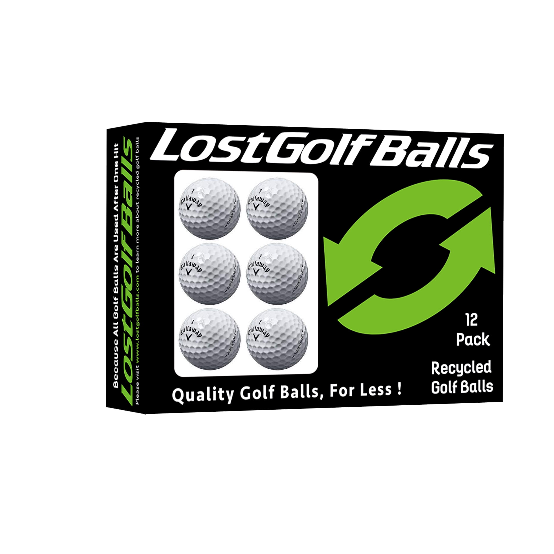 Callaway Super Soft Golf Balls (12 Pack) Mint Quality, Used Golf