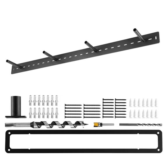 KFFKFF Floating Shelf Bracket 1 Pack, 230 lbs/104 kg Load Capacity, 46x6.2x3 inch / 1168.4x157.4x76.2 mm, Durable Hidden Shelf Support, Wall-Mounted Invisible Shelf Bracket