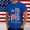IT10-Pink, variant on Glisme Mens T Shirts Round Neck Graphic T Shirt Patriotic Independence Day Commemorative Print Short Sleeve Tee Versatile 4Th Of July Clothes Wine 4Xl