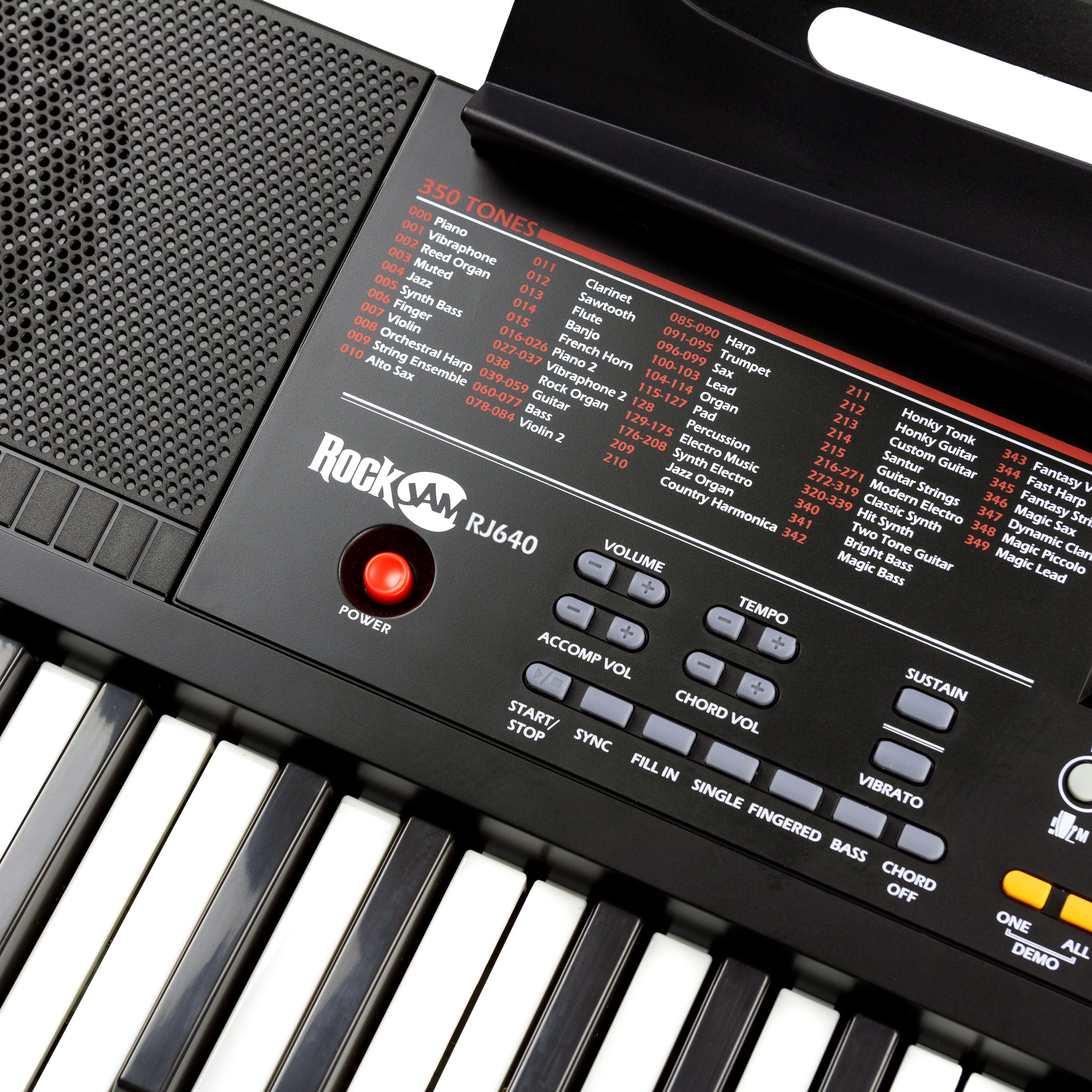 RockJam 61-Key Electronic Keyboard Piano with Stand photo 4