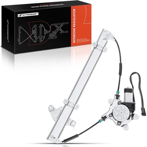 A-Premium Power Window Regulator with Motor Replacement for Altima 1998-2001 Sedan Front Left Driver Side