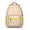 Yellow-14, variant on Abstract Dog Art School Bag - Breathable Mesh & Padded Back for Comfort