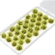 thumbnail image 4 of Kits de terreno de 32 piezas con racimos de flores en miniatura para decoración de maquetas. Verde claro, 4 of 9