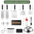 thumbnail image 2 of Kit de accesorios para planchas EWFEN, juego de 18 piezas de acero inoxidable, 2 of 7