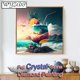 thumbnail image 2 of 5ddiy-Pintura de diamante cuadrado completo, bordado de mosaico de paisaje, punto de cruz, arte de diamante de cristal Docer para el hogar, Envío Gratis, 2 of 4