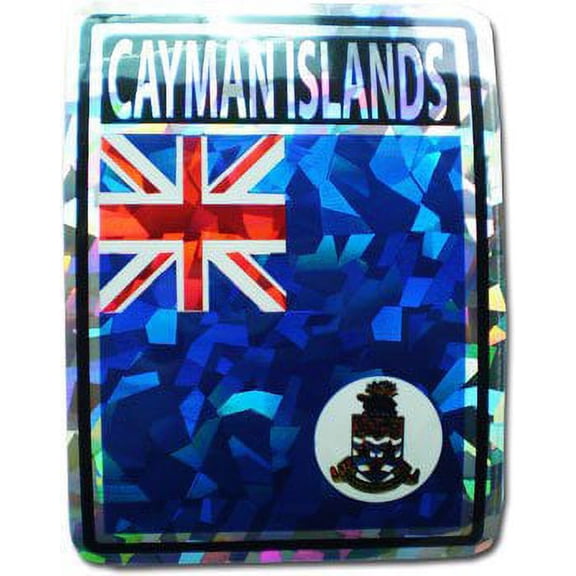 Cayman Islands Reflective Decal