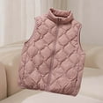 thumbnail image 2 of Uootdi Women's Lightweight Down Vest Puffer Sleeveless Jacket Stand Collar Zipper Warm Winter Outerwear with Pockets, 2 of 7
