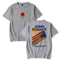 thumbnail image 5 of John Summit T-shirt Hip Hop Pullover Fashion Crewneck Unisex Short Sleeve Tee, 5 of 7
