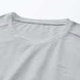 thumbnail image 5 of Mens UPF 50+ Athletic Quick Dry Muscle Tank Top Moisture Wicking Active Sleeveless Gym Shirts Tops for Men Big and Tall Size M-3XL Gray, 5 of 8