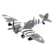 thumbnail image 5 of Modelo de avión a escala 1:48, juego de construcción , colección de juguetes de avión, modelo de avión DIY, juguete de ensamblaje, rompecabezas , gris, 5 of 8