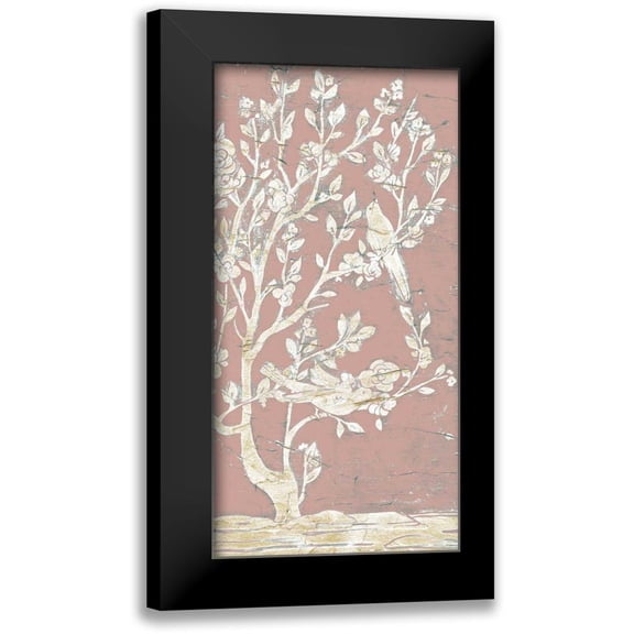 Vess, June Erica 9x14 Black Modern Framed Museum Art Print Titled - Sweet Chinoiserie II