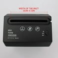 Fattazi Portable Automatic Shredder Mini Shredder Mini USB File Cutting