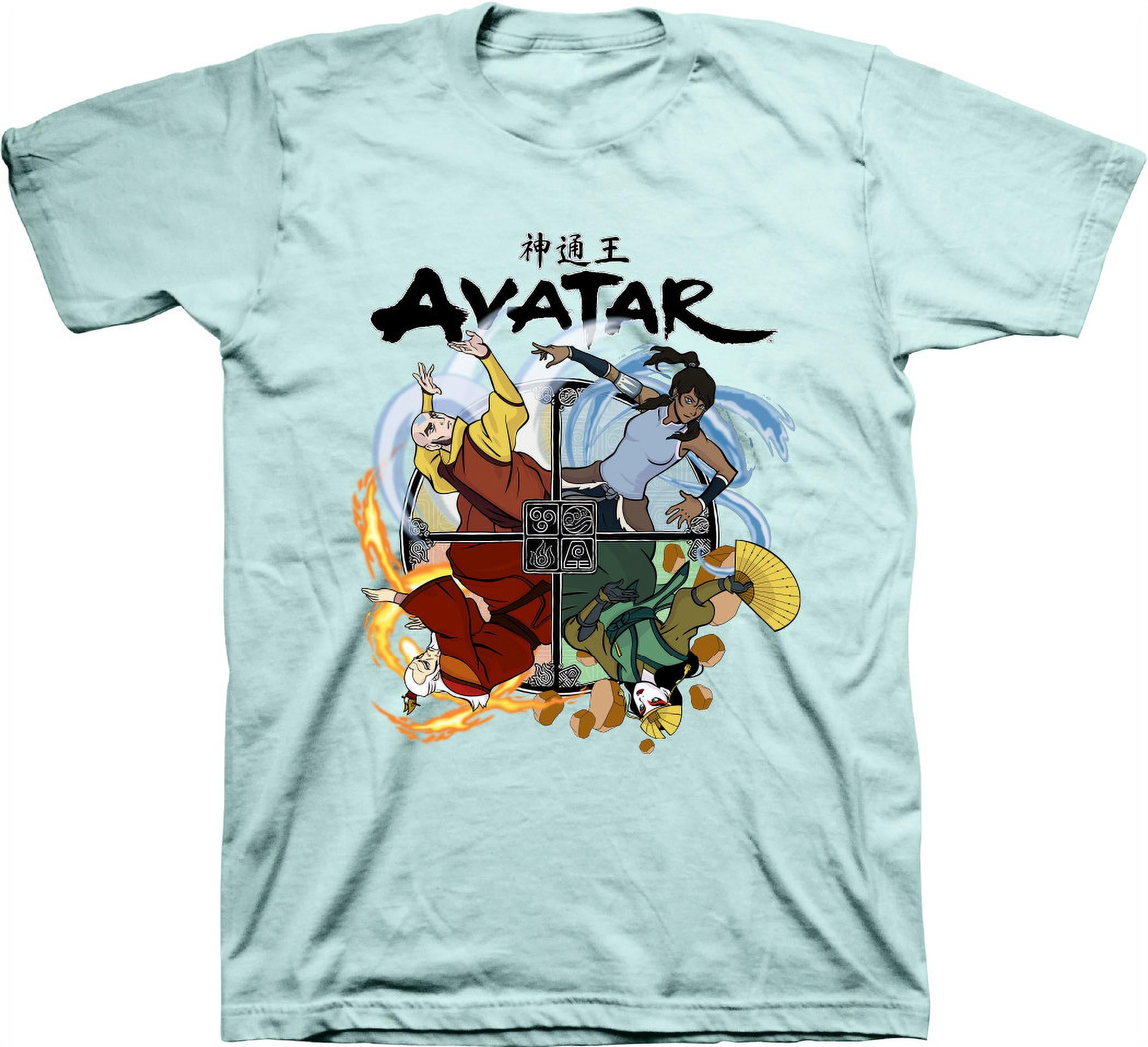 Avatar The Last Airbender Blue Aang Unisex Short Sleeve TShirt  GameStop