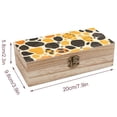 thumbnail image 2 of 7.9×2.3 In Wooden Boxes Durable Easy To Use Dustproof Prevent Slippery Delicate And Cabinet Leopard_4, 2 of 8